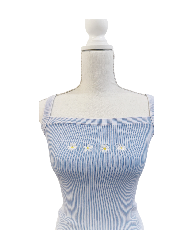 Daisy Blue Tank