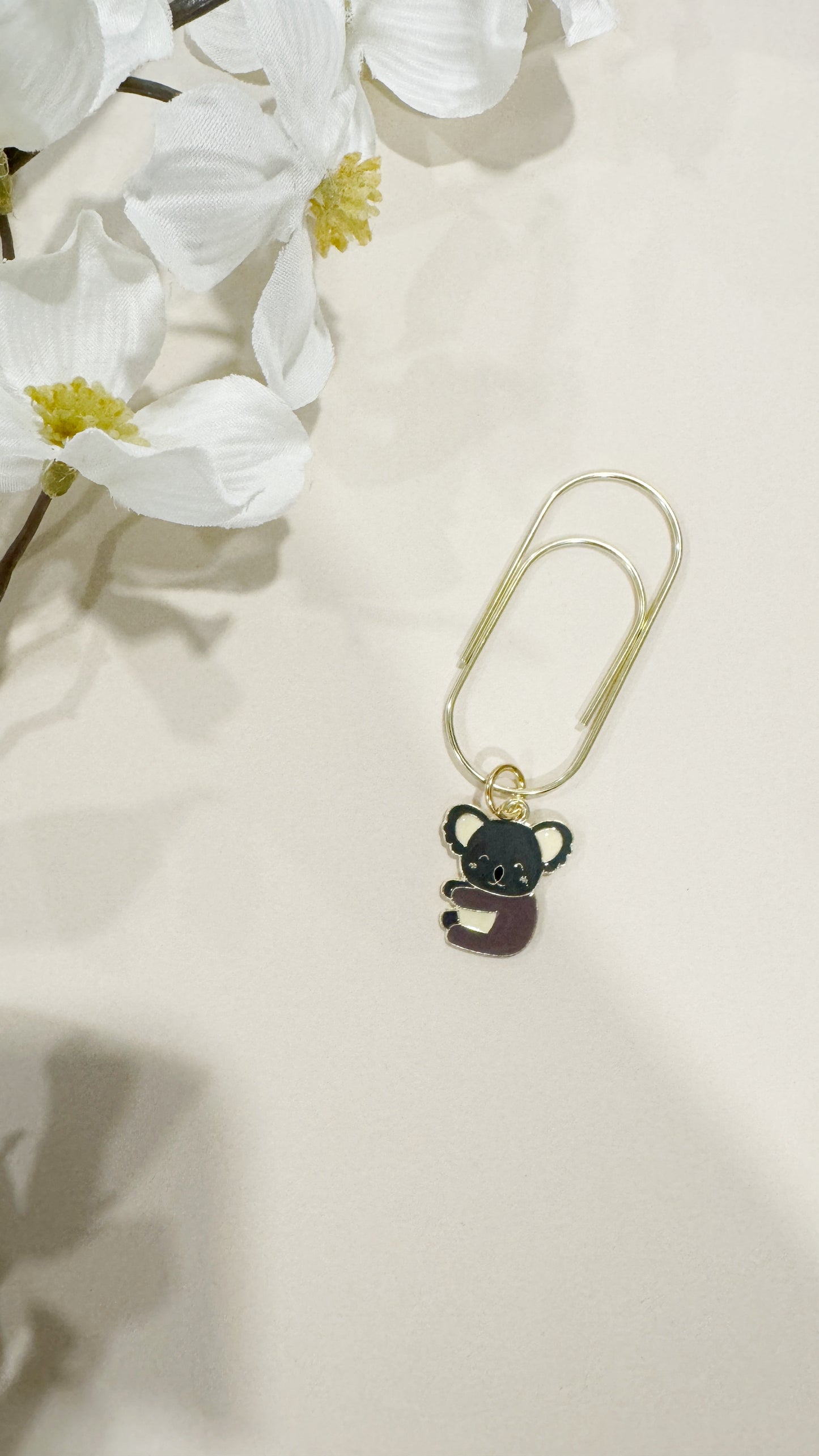 Koala Bear Charm Bookmark