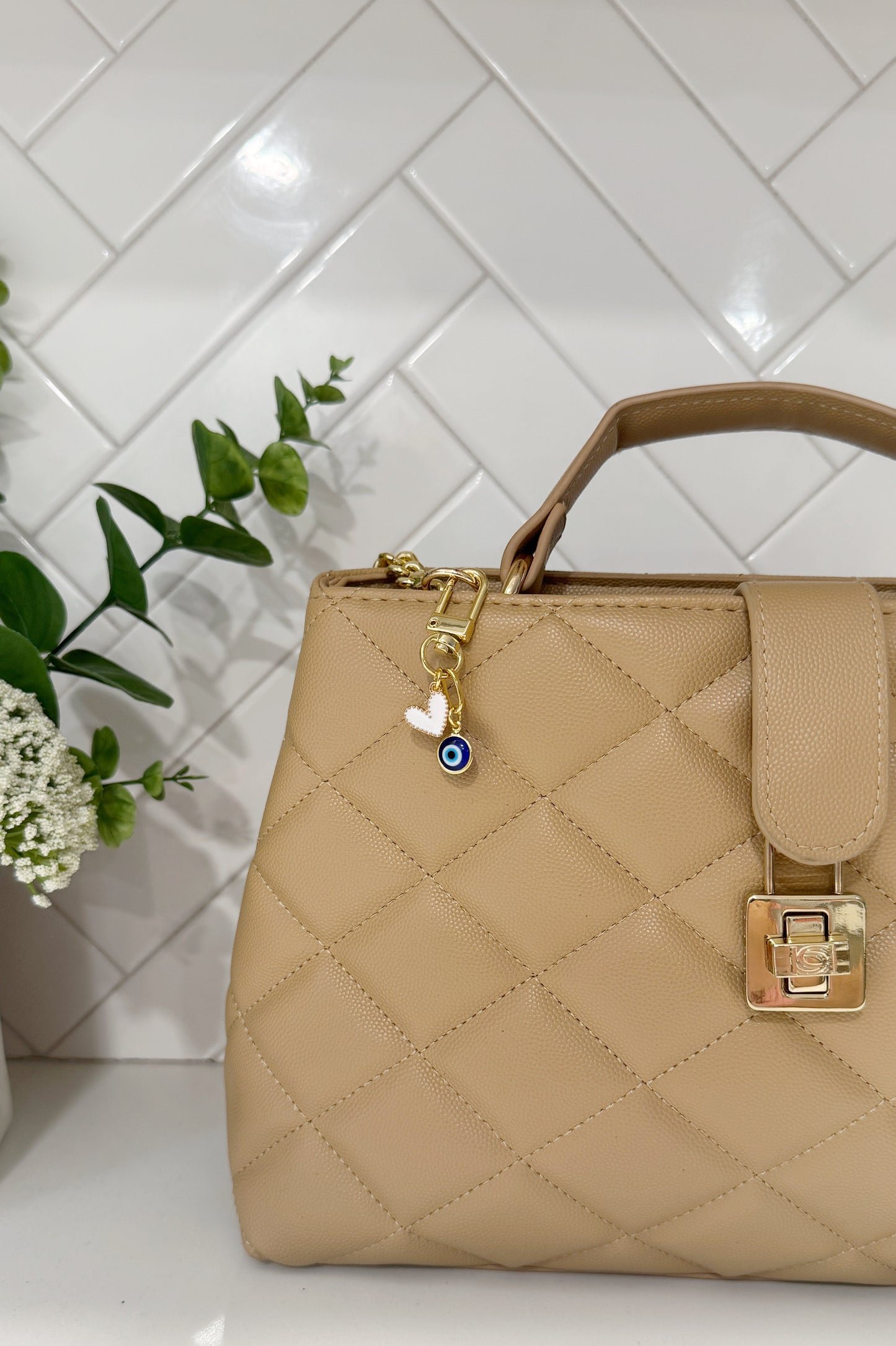 The Hana Purse Charm and Keychain