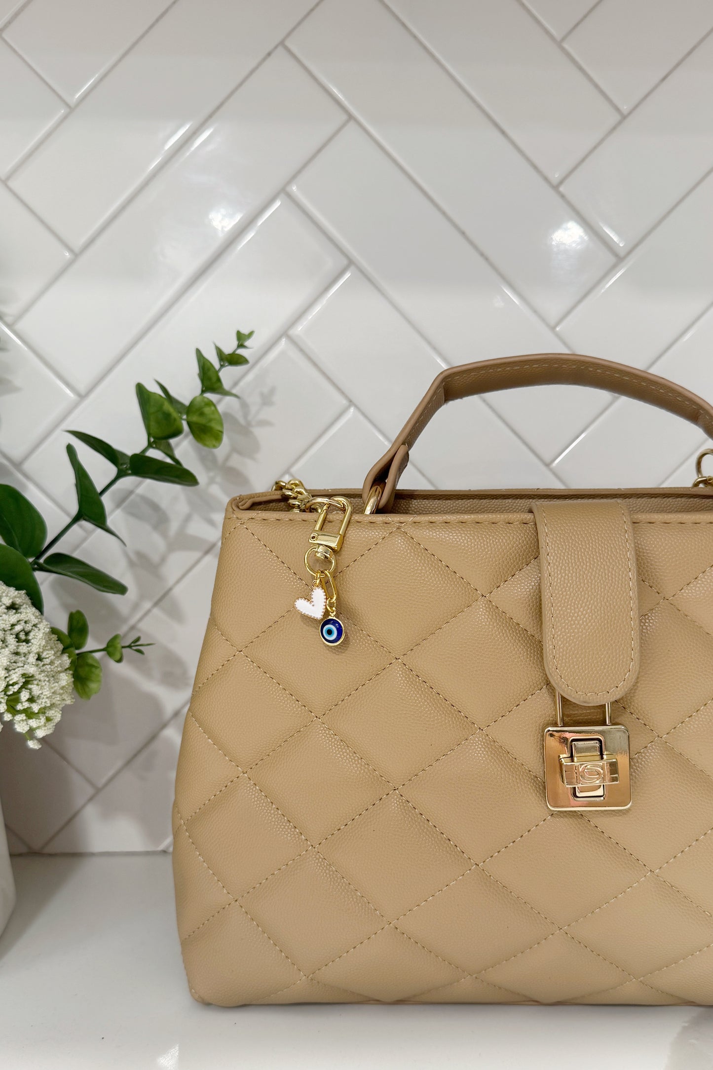 The Hana Purse Charm and Keychain