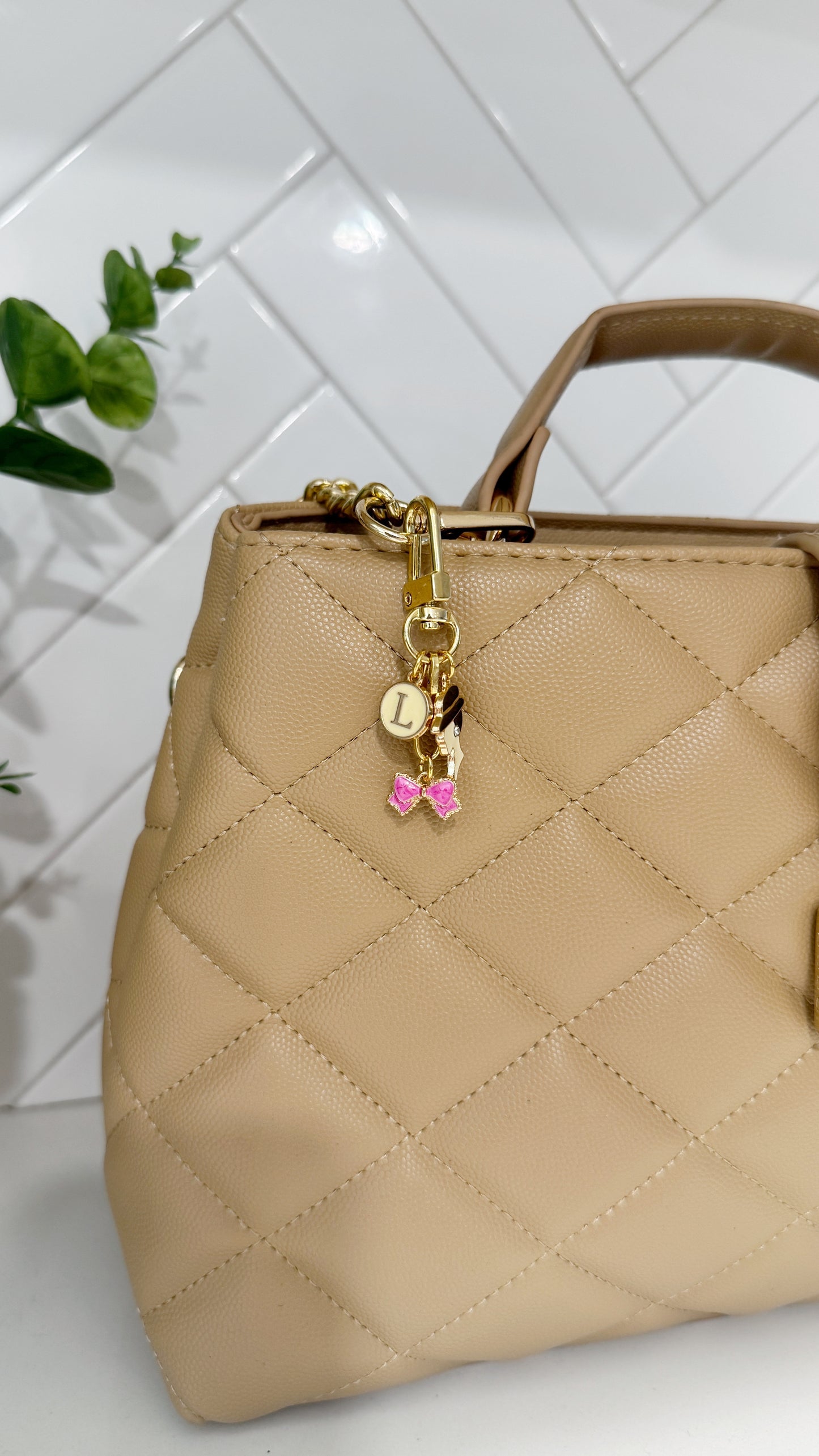 The Vivienne Purse Charm and Keychain