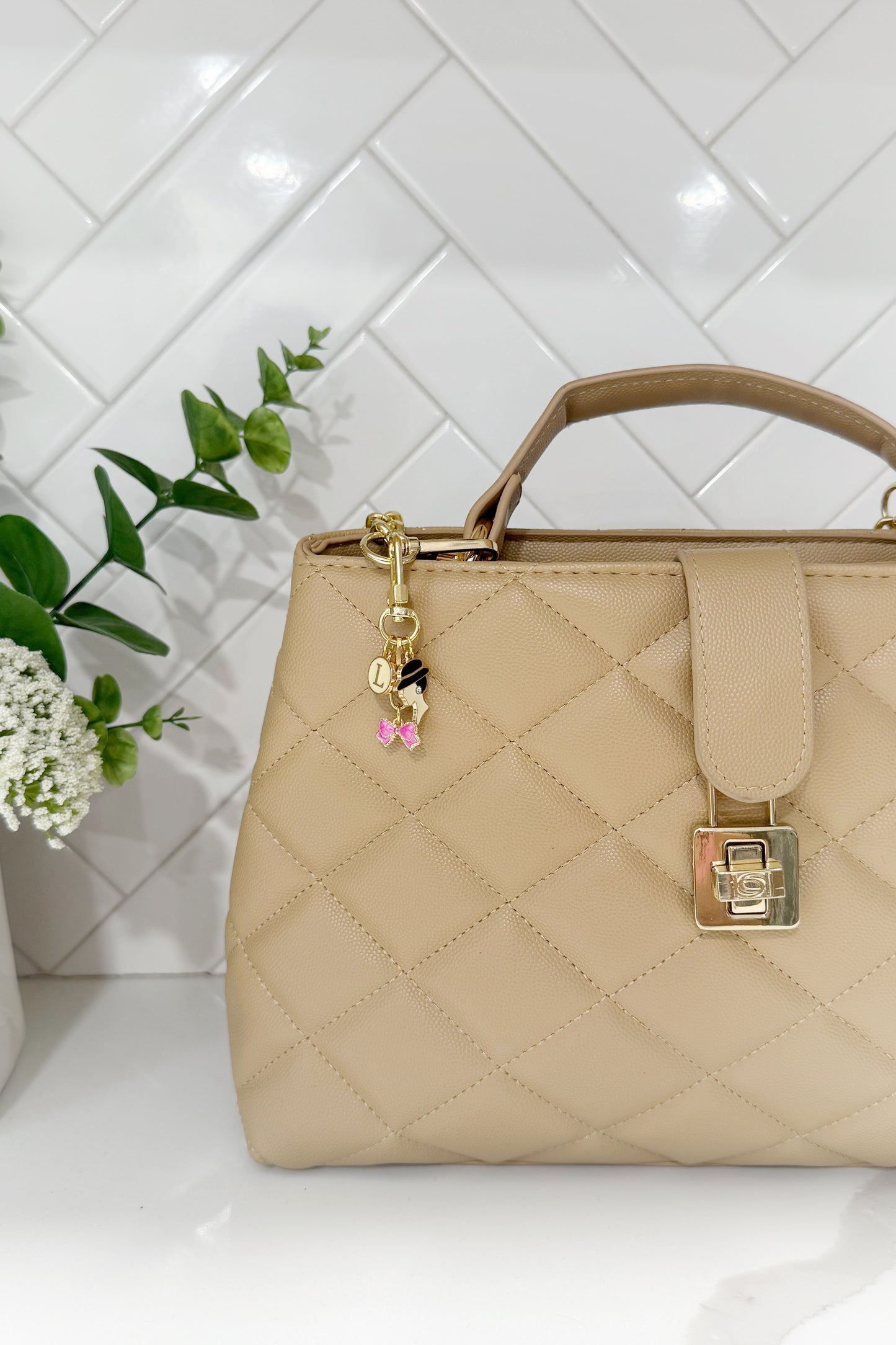 The Vivienne Purse Charm and Keychain