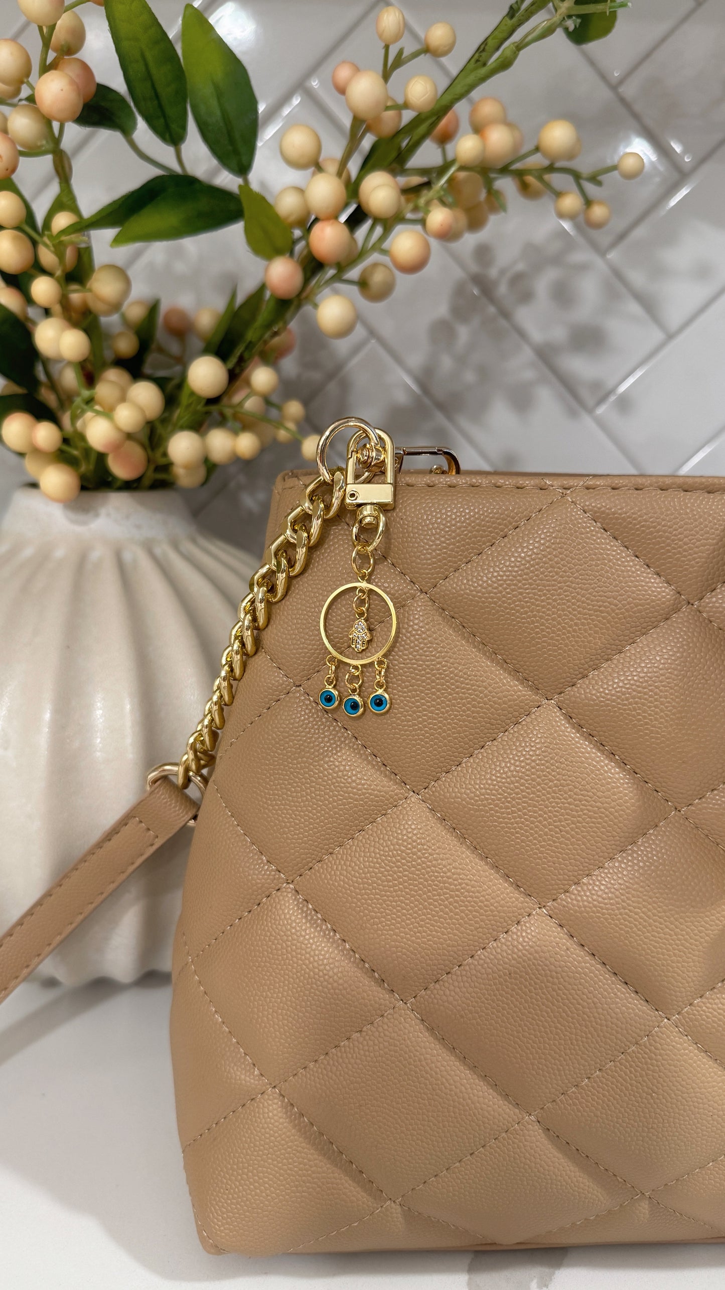 The Mia Purse Charm and Keychain