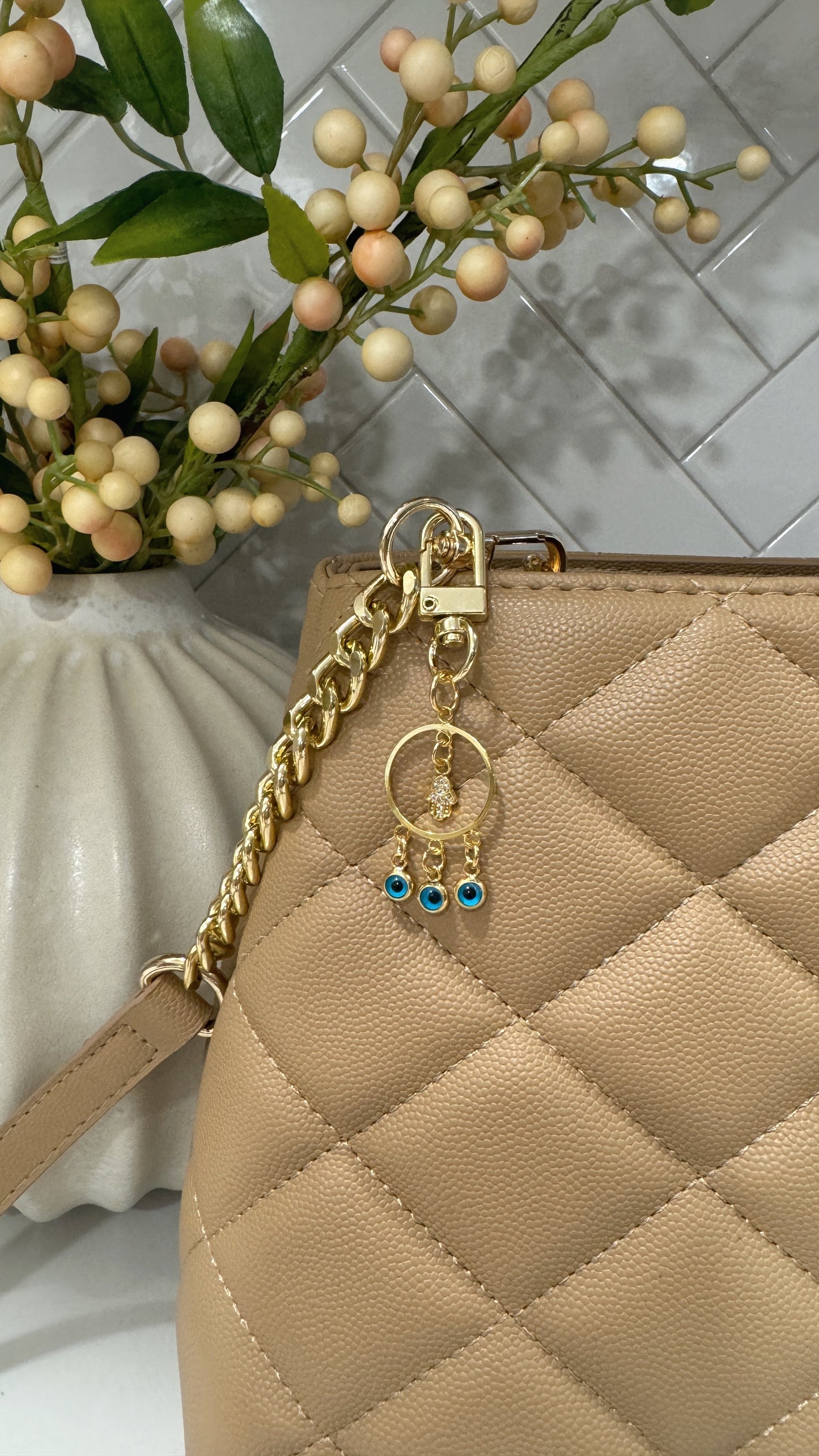 The Mia Purse Charm and Keychain