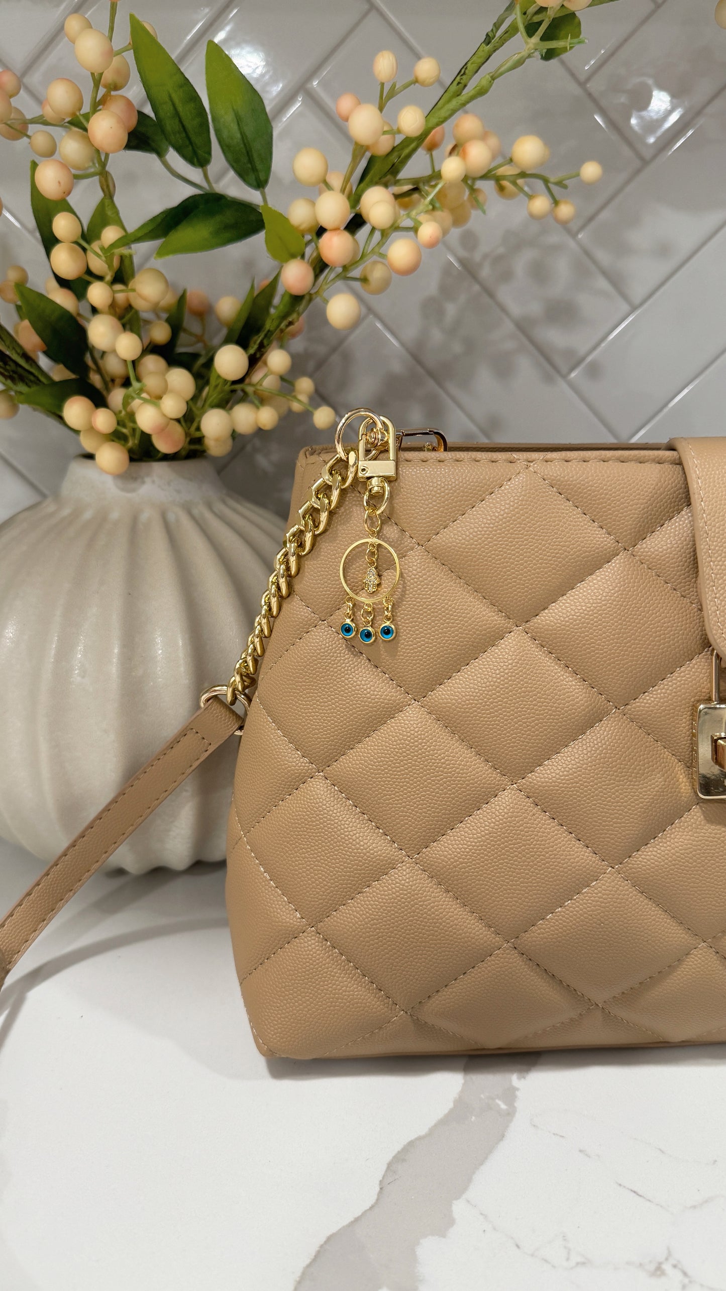 The Mia Purse Charm and Keychain