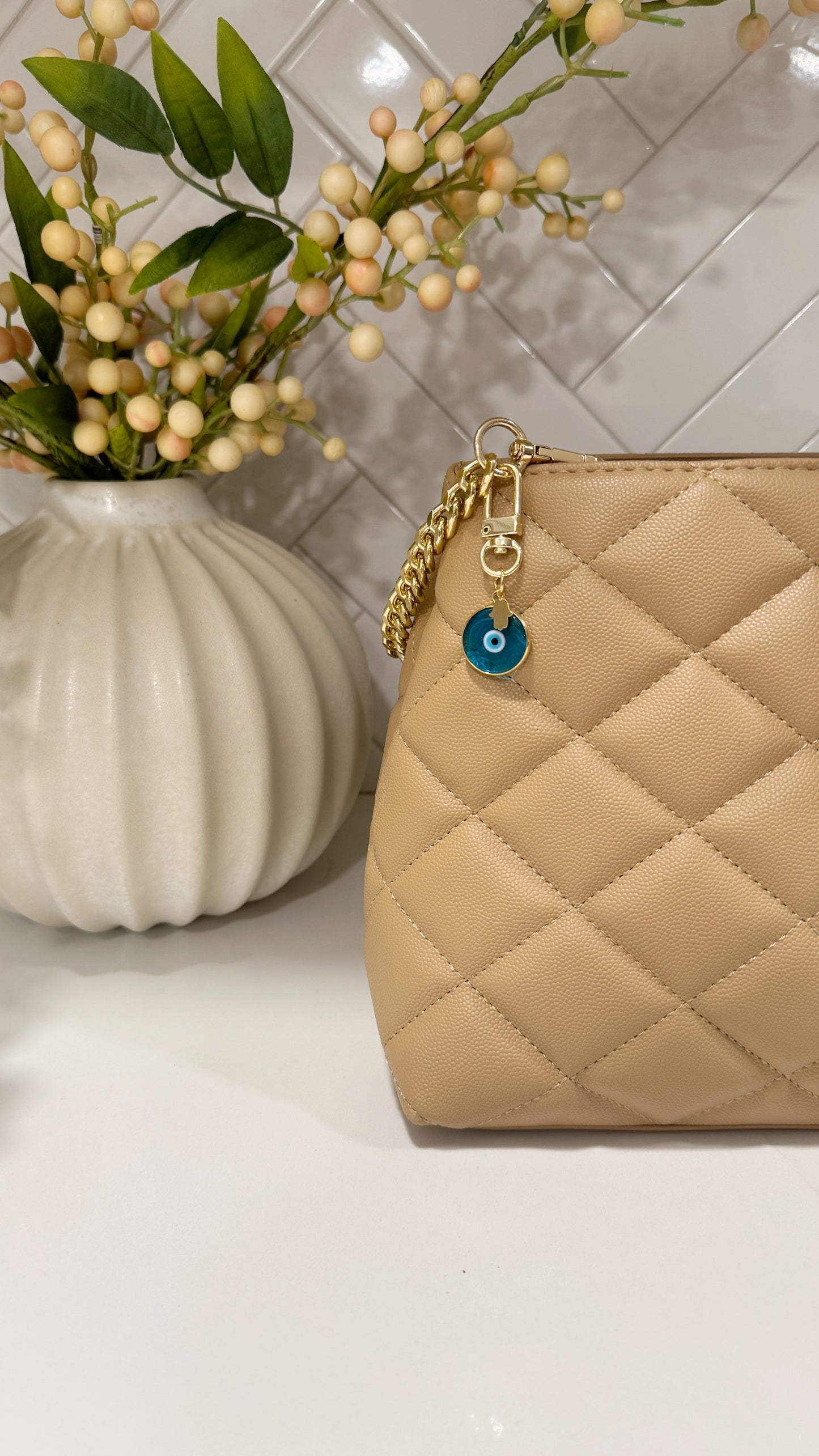 The Amira Purse Charm and Keychain