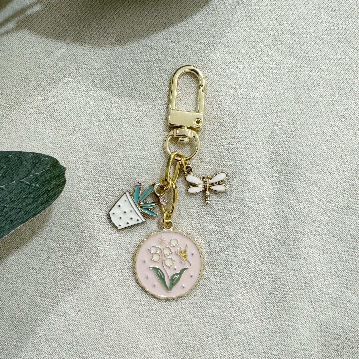Arlo Purse Charm and Keychain