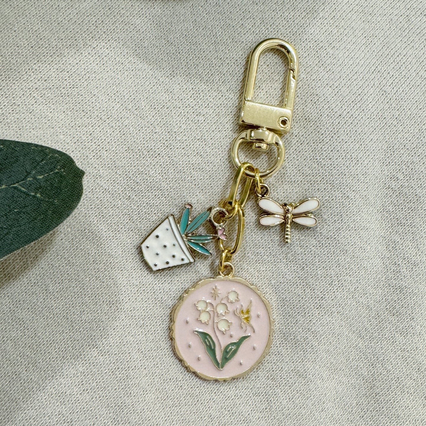 Arlo Purse Charm and Keychain