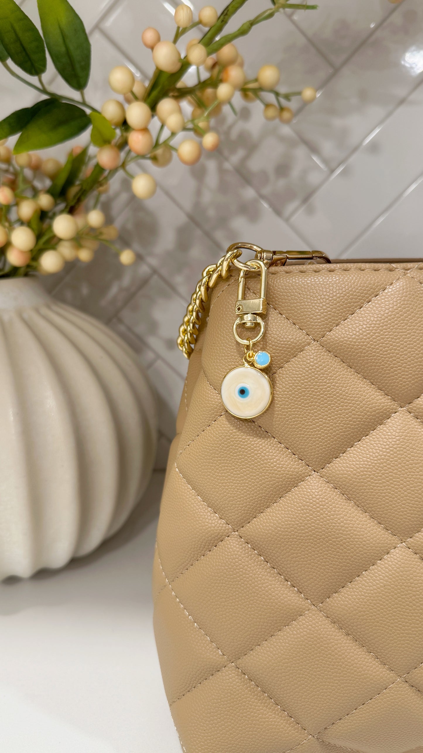 The Lulu Purse Charm and Keychain