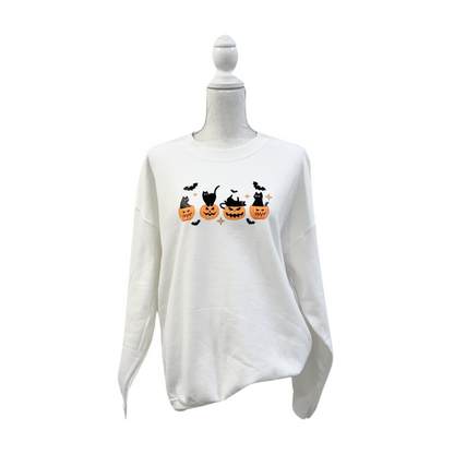 Cat & Pumpkin Crewneck