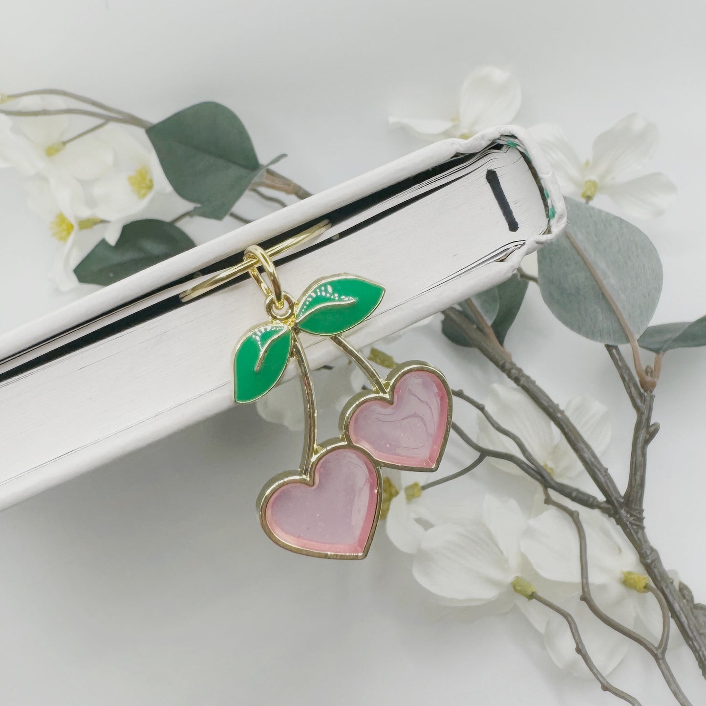 Cherry Charm Bookmark