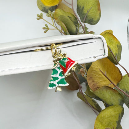 Christmas Tree Charmed Bookmark