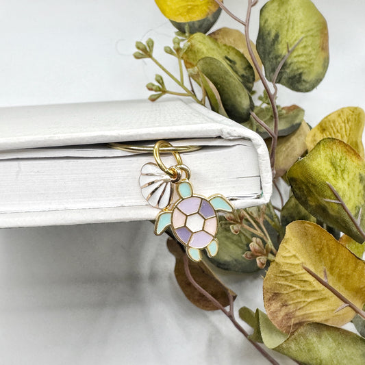Sea Turtle Charmed Bookmark