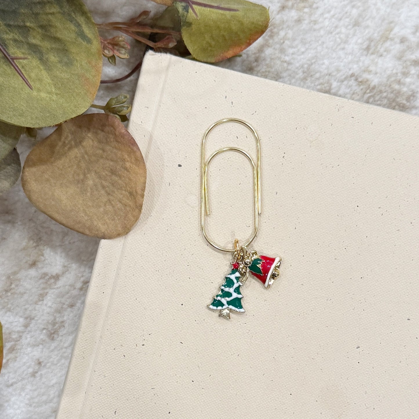 Christmas Tree Charmed Bookmark