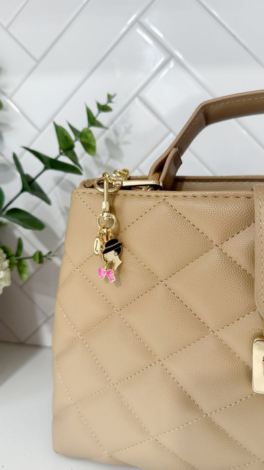 The Vivienne Purse Charm and Keychain