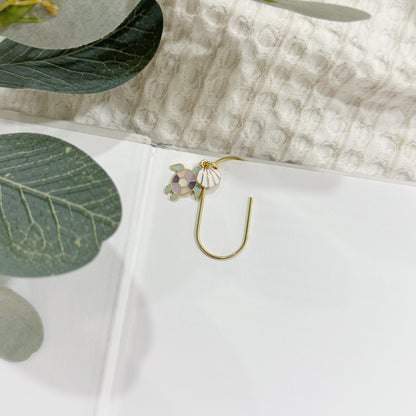 Sea Turtle Charmed Bookmark