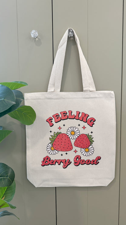 Kimber "Feeling Berry Good" Tote Bag