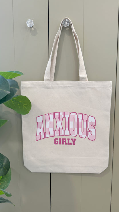 Luna "Anxious Girly" Tote Bag