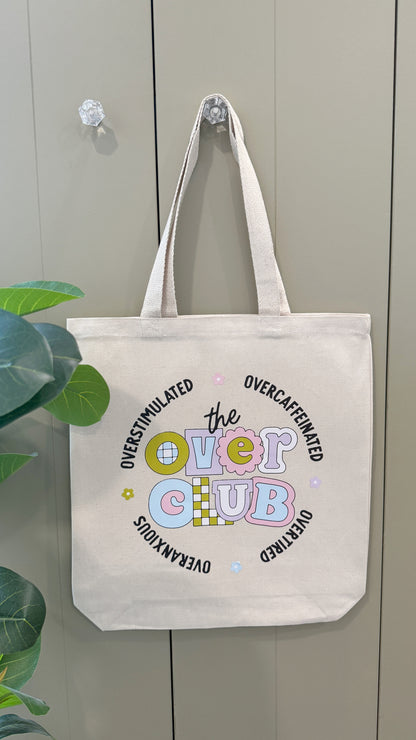 Wren "The Over Club" Tote Bag