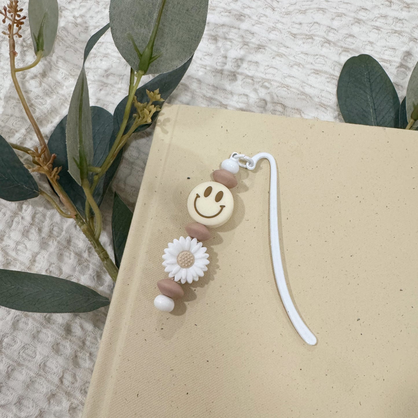 The Smiley Beaded Bookmark
