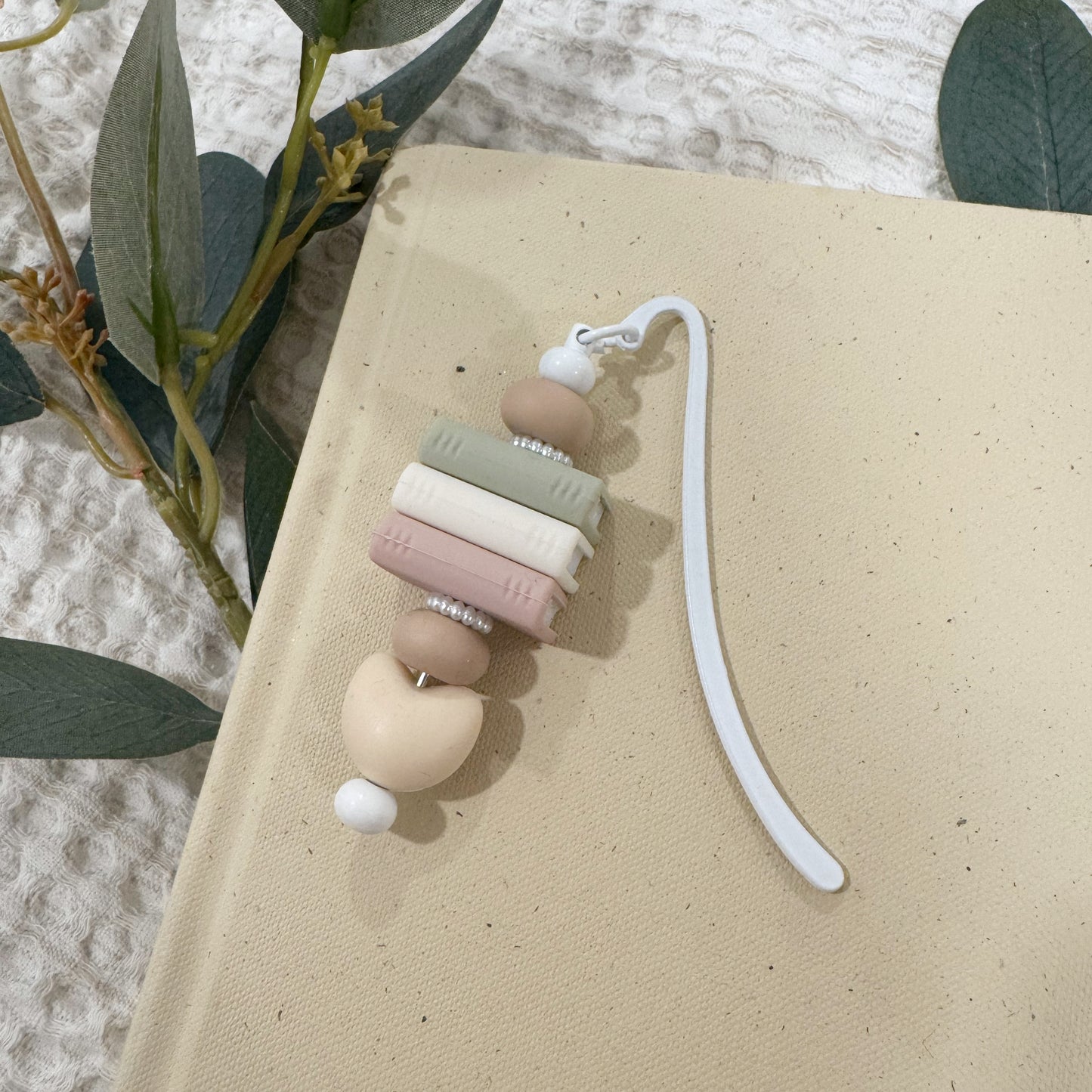 The Reading Love Beaded Bookmark