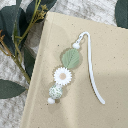 The Paisley Flower Beaded Bookmark
