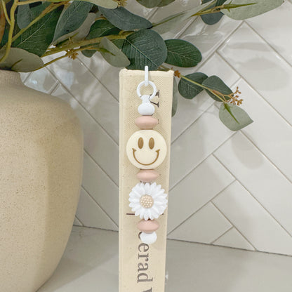 The Smiley Beaded Bookmark