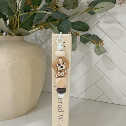 The Pup Beaded Bookmark