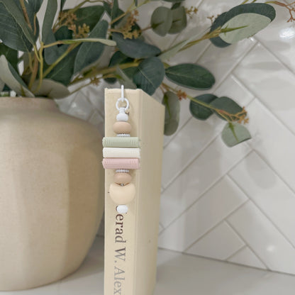The Reading Love Beaded Bookmark