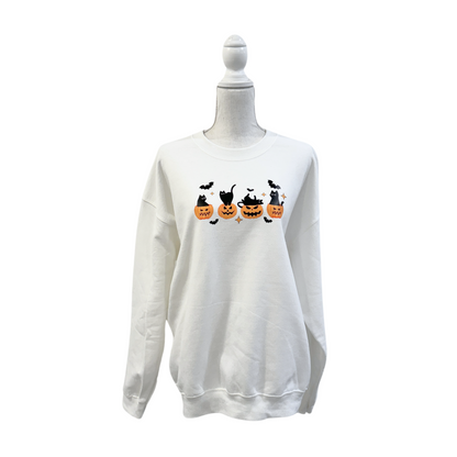 Cat & Pumpkin Crewneck